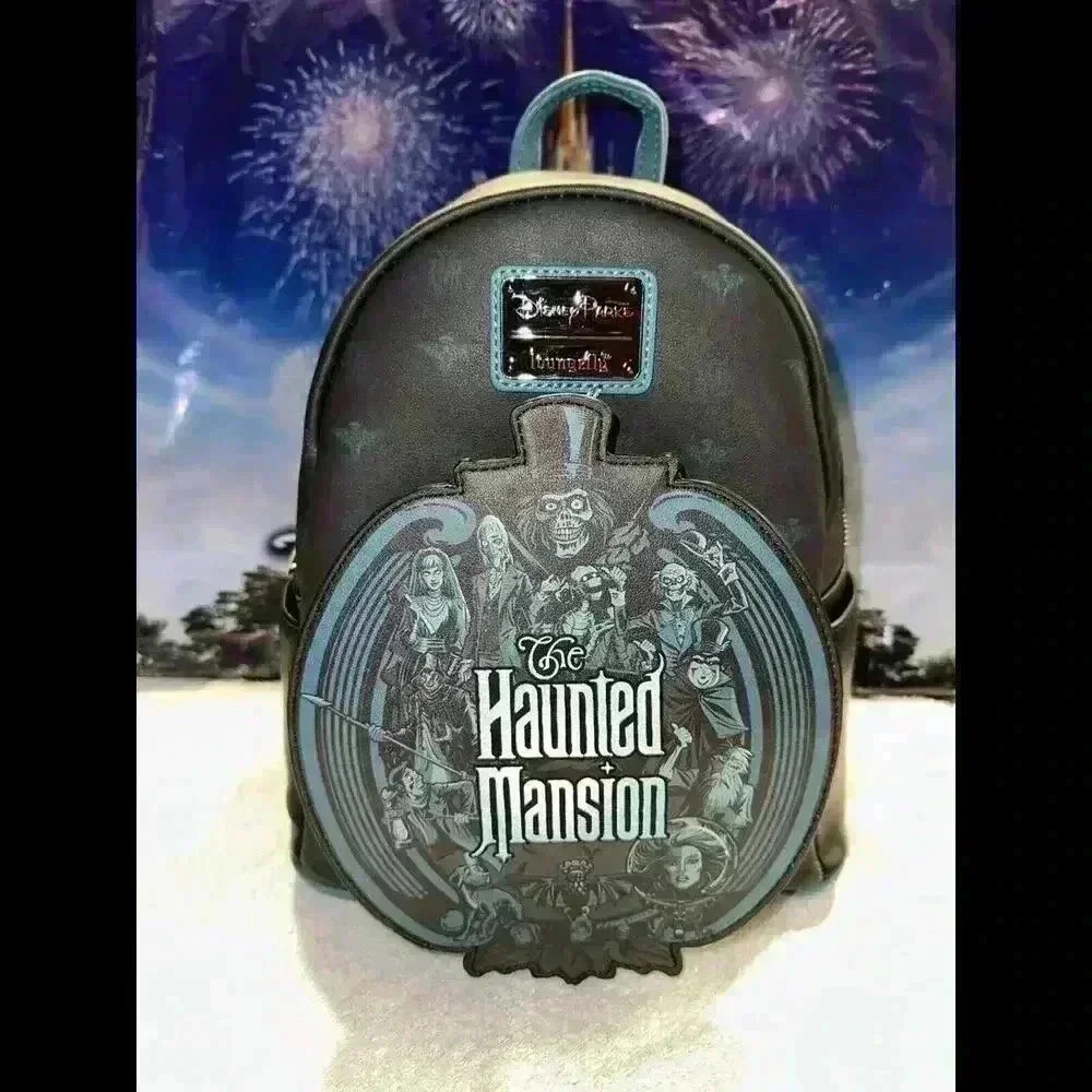 Haunted Mansion Glow-in-the-Dark Loungefly Mini Backpack Disney Parks 2022